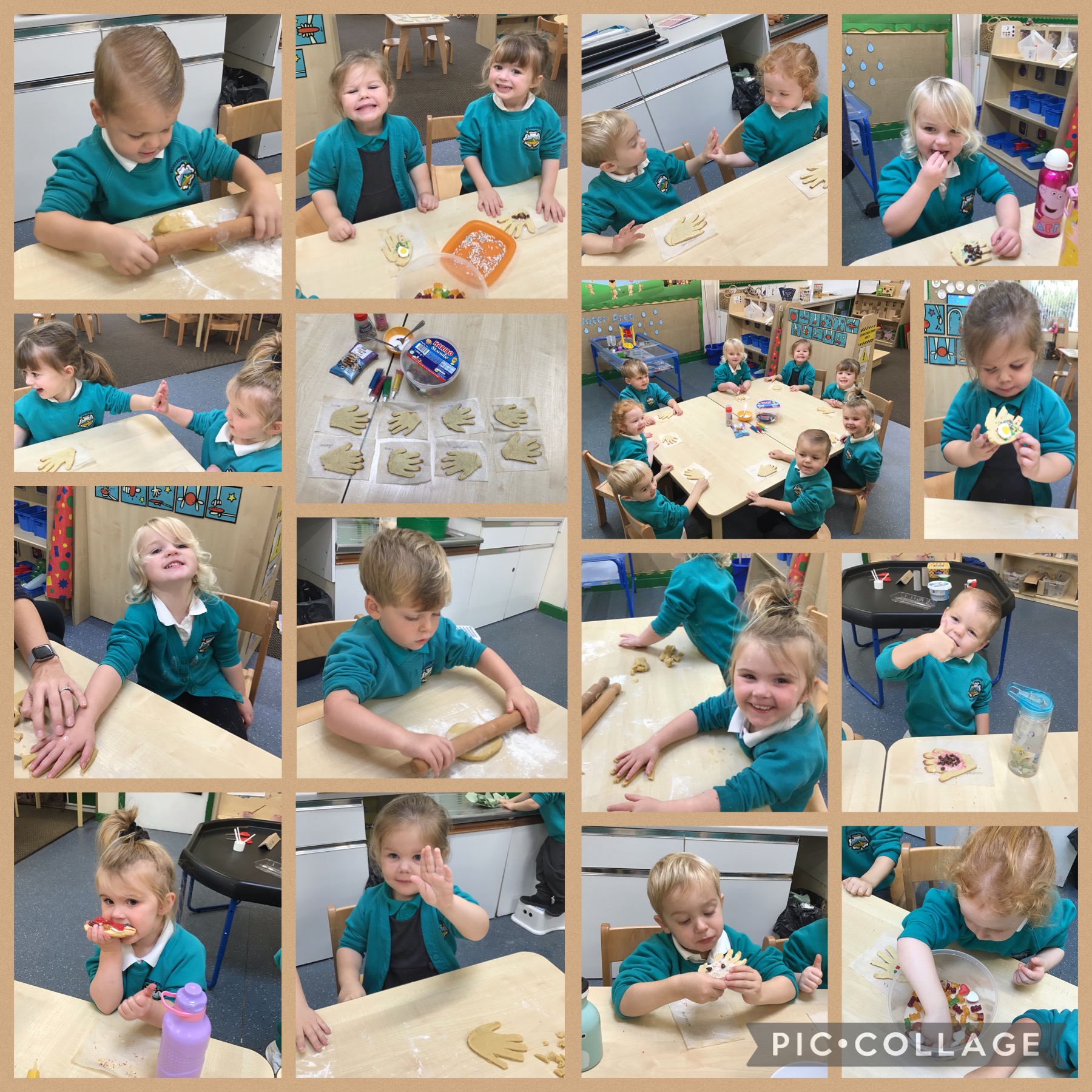 Image of Hand print biscuits!